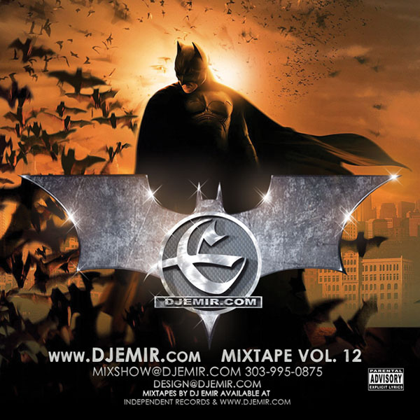 DJ Emir Batman Mixtape CD Front Cover
